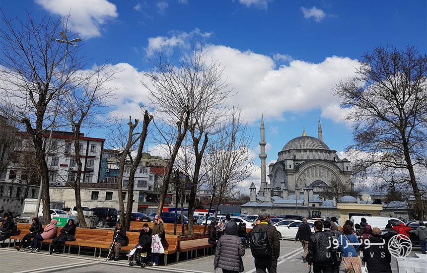 مسجد نور عثمانیه در استانبول